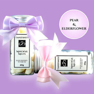 Pear & Elderflower - Luxury Mini Wax Melts 60g