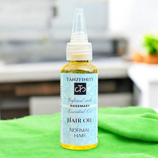 Tanzfinity Hair Oil for NORMAL Hair - Infused with Rosemary Essential Oil