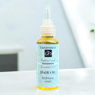 Tanzfinity Hair Oil for NORMAL Hair - Infused with Rosemary Essential Oil