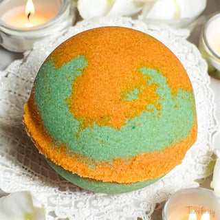 Tropical Orange Luxurious Bath Bombs | Lush & Highly Scented