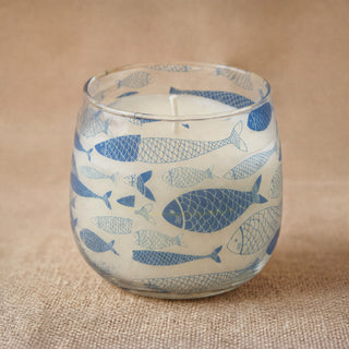 Medium Glass Jar Candles - Seabreeze