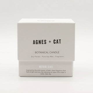 Agnes + Cat Botanical Soy Wax Candle - Moorland